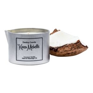 Coconut Vanilla Scented Massage Oil Destiny Candle